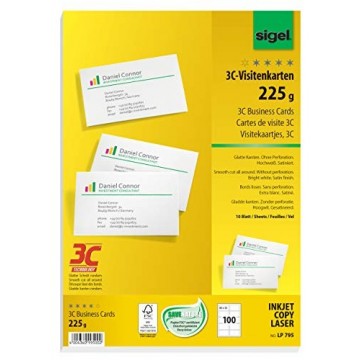 sigel Cartes de visite 3C,...