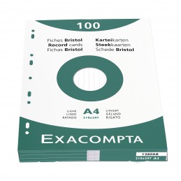 EXACOMPTA Fiches bristol,...