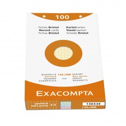 EXACOMPTA Fiche bristol,...
