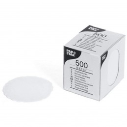 PAPSTAR Sous-tasses rond,...