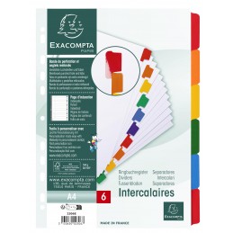 EXACOMPTA Intercalaires en...