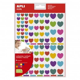 APLI kids Gommettes  Coeur...
