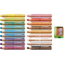 Stabilo Woody Lot de 18...