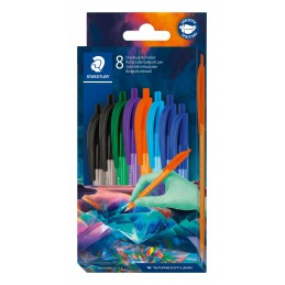 STAEDTLER  8 Stylos à bille...