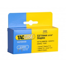 TACWISE Agrafes 53/14 mm,...