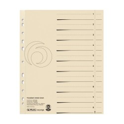herlitz 100 Intercalaires,...